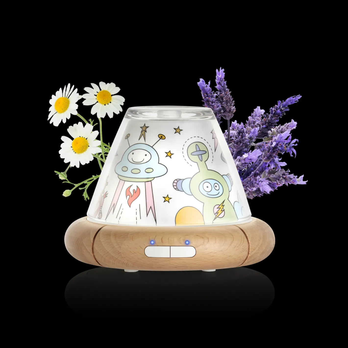 Puressentiel Diffuseur Humidificateur Ultrasonique ELIO> Diffuseurs|Diffuseurs