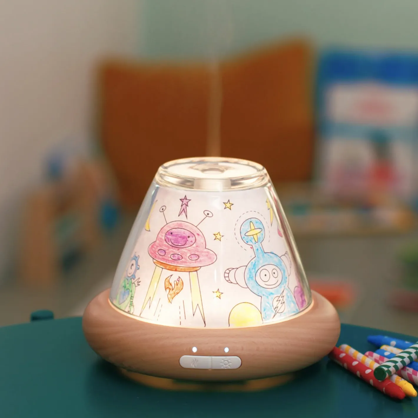 Puressentiel Diffuseur Humidificateur Ultrasonique ELIO> Diffuseurs|Diffuseurs