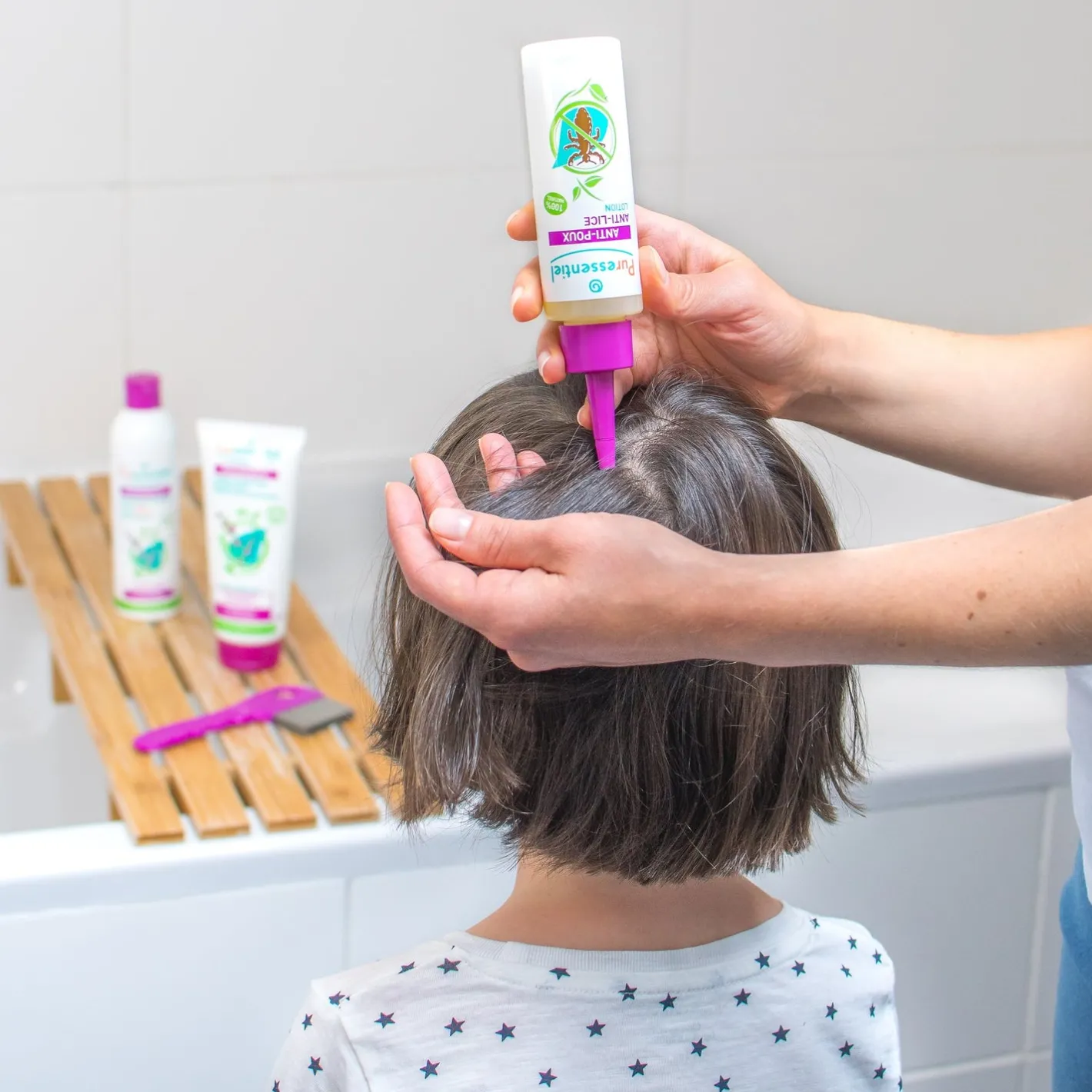 Puressentiel Duo Lotion Traitante Anti-Poux avec peigne>Enfant Anti-Poux|Anti-Poux