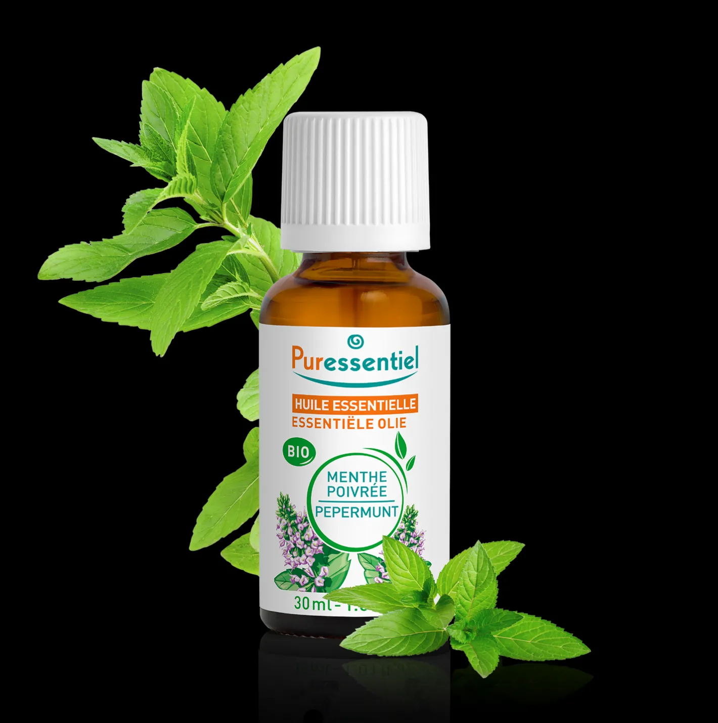 Puressentiel Huile Essentielle Menthe Poivrée BIO> Huiles Essentielles