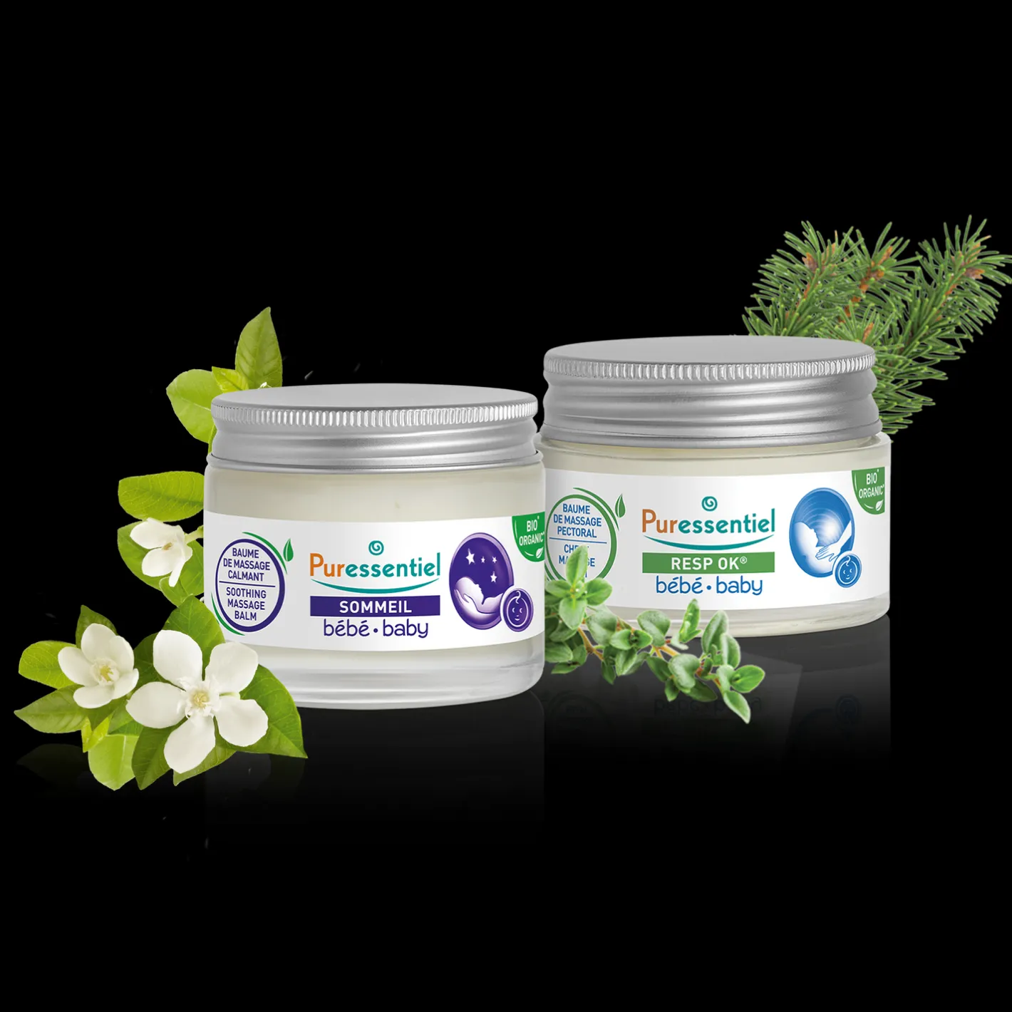 Puressentiel Kit Baumes de Massage Bébé>Enfant Sommeil|Respiratoire