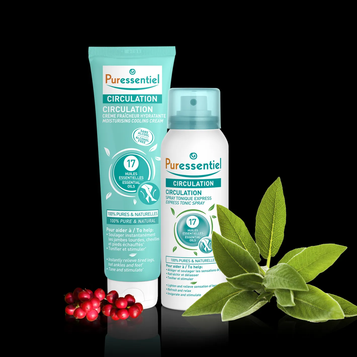 Puressentiel Kit Jambes Légères> Circulation