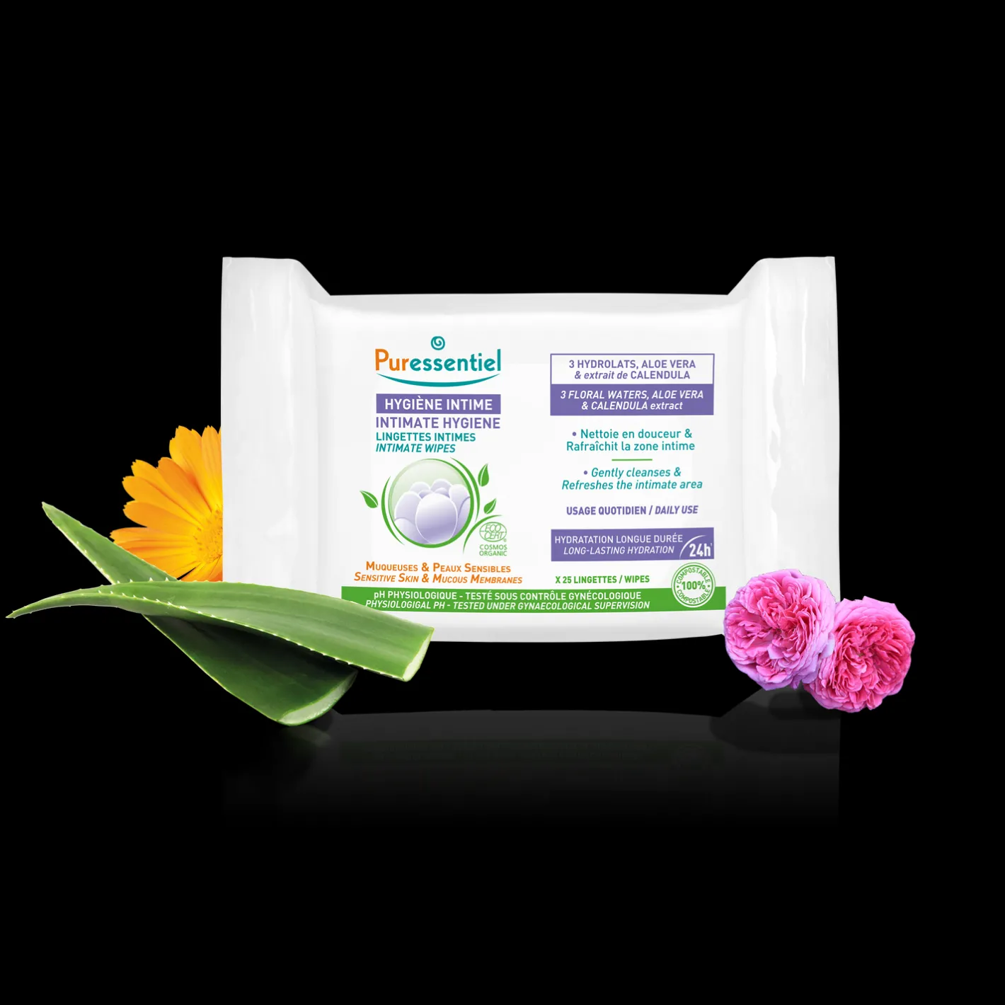 Puressentiel Lingettes Intimes> Hygiène Intime
