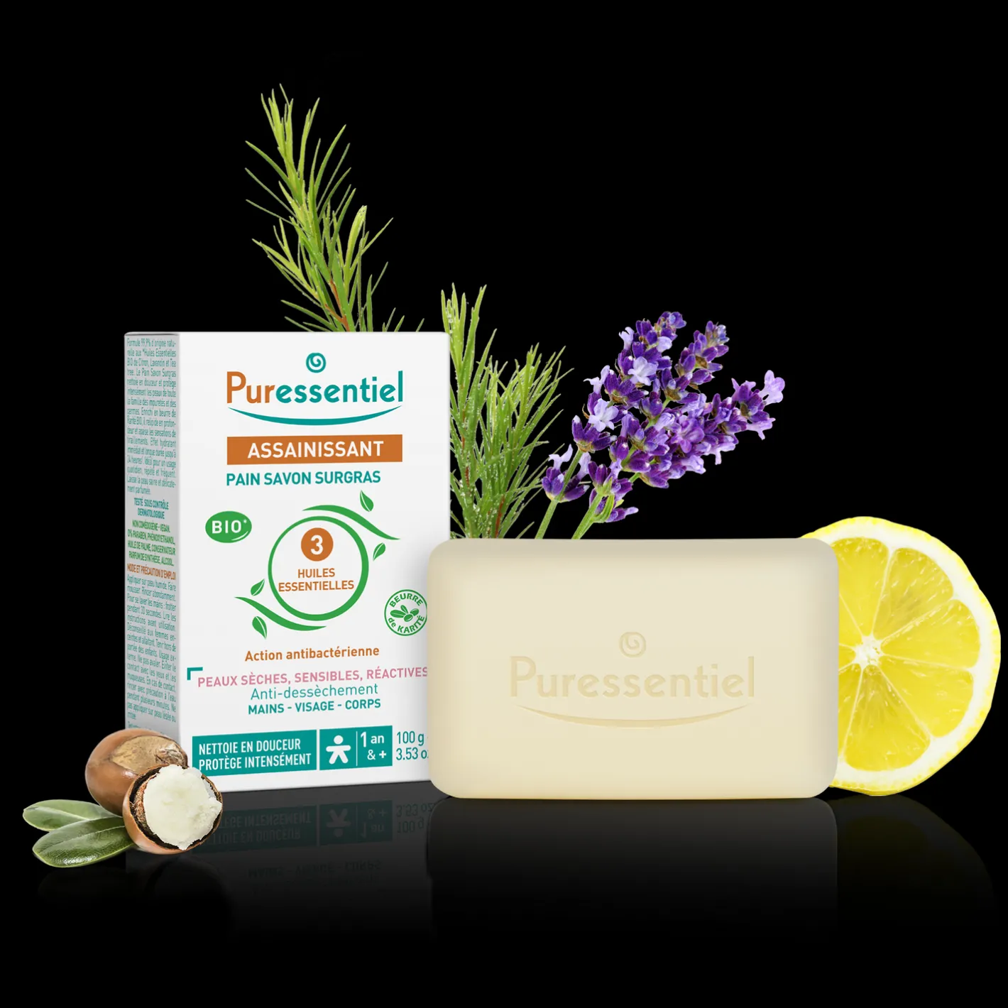 Puressentiel Pain Savon Surgras> Assainissant
