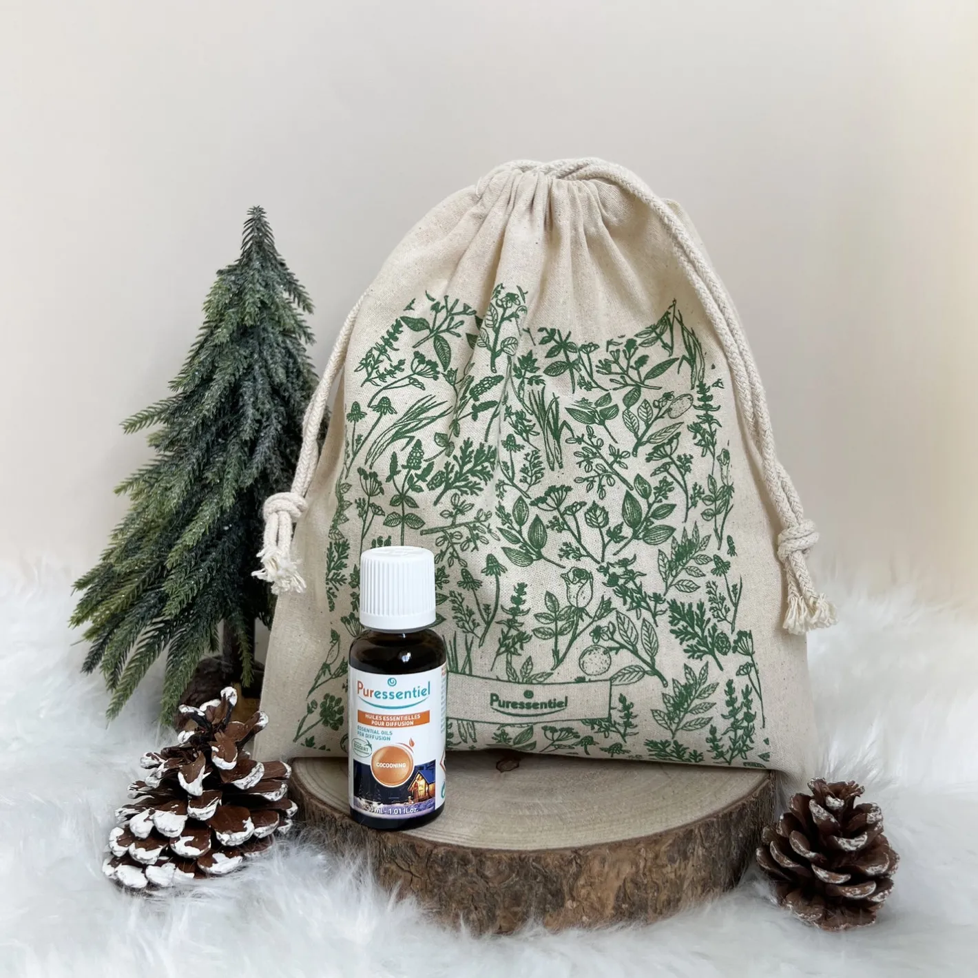 Puressentiel Pochon Fleuri en Coton> Bases Indispensables